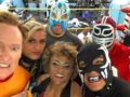 Selfie de luchadores