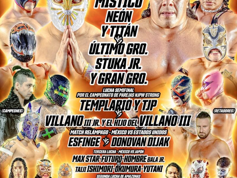 Todo listo para el Grand Prix Internacional del CMLL