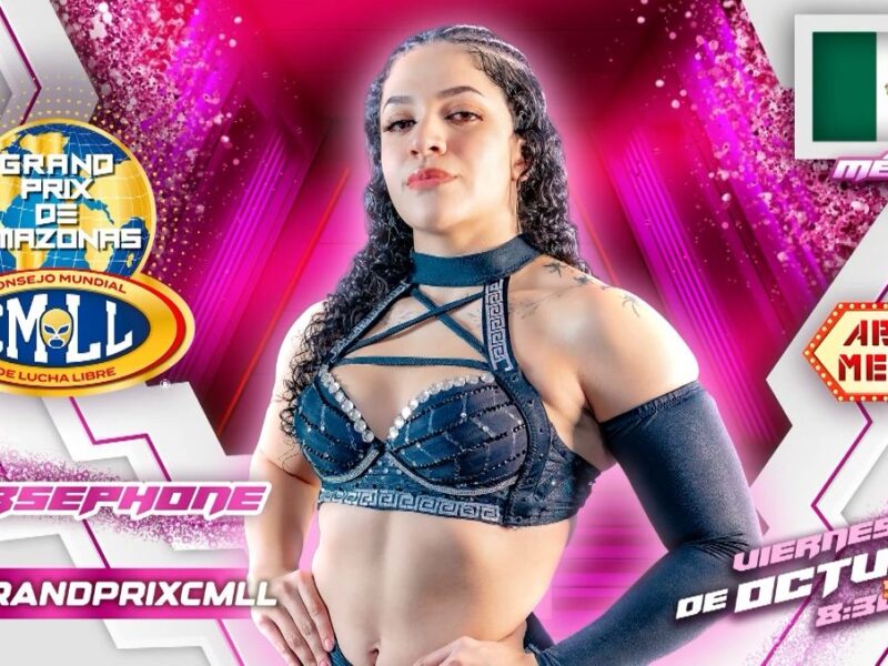 Persephone en el Grand Prix del CMLL